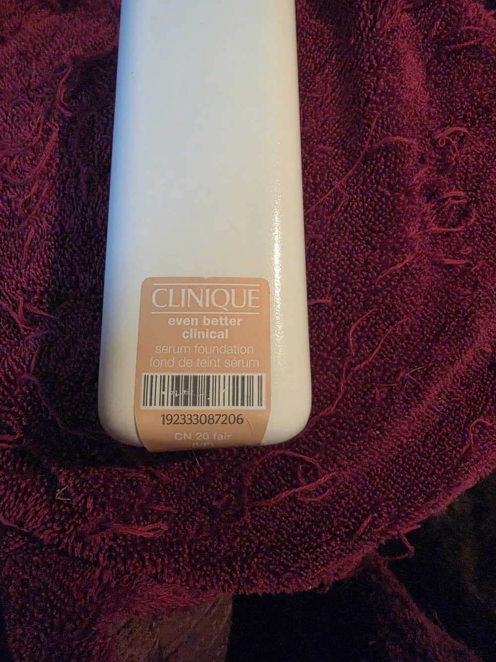 Clinique Even Better Clinical Serum Foundation CN 20 Fair – 6.7 oz Bottle
